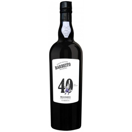 Barbeito 40 Anos Malvasia Vinho do Reitor Vinho Madeira