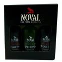 Conjunto de Miniaturas Vinho do Porto Noval 3 x 5cl