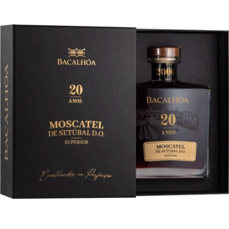 Moscatel Bacalhoa Roxo 20 Jahre Muskatwein 50cl