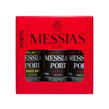 Miniaturas Porto Messias 3 x 5cl